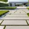 Bahçenizi Güzelleştirmenin Yaratıcı Yolları: Adım Taşı ve Grass Pavers 2 8000 Step Stones Arctic White Marble Honed Sandblasted Leather 1